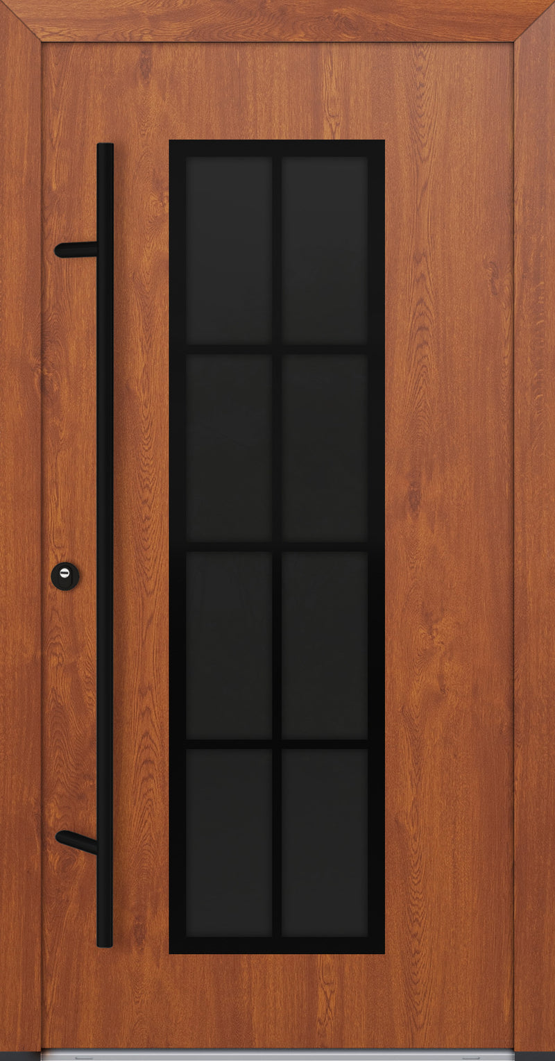 Turenwerke Classic DS68 Design C35 Steel Door - Wood Finish Options - Blackline