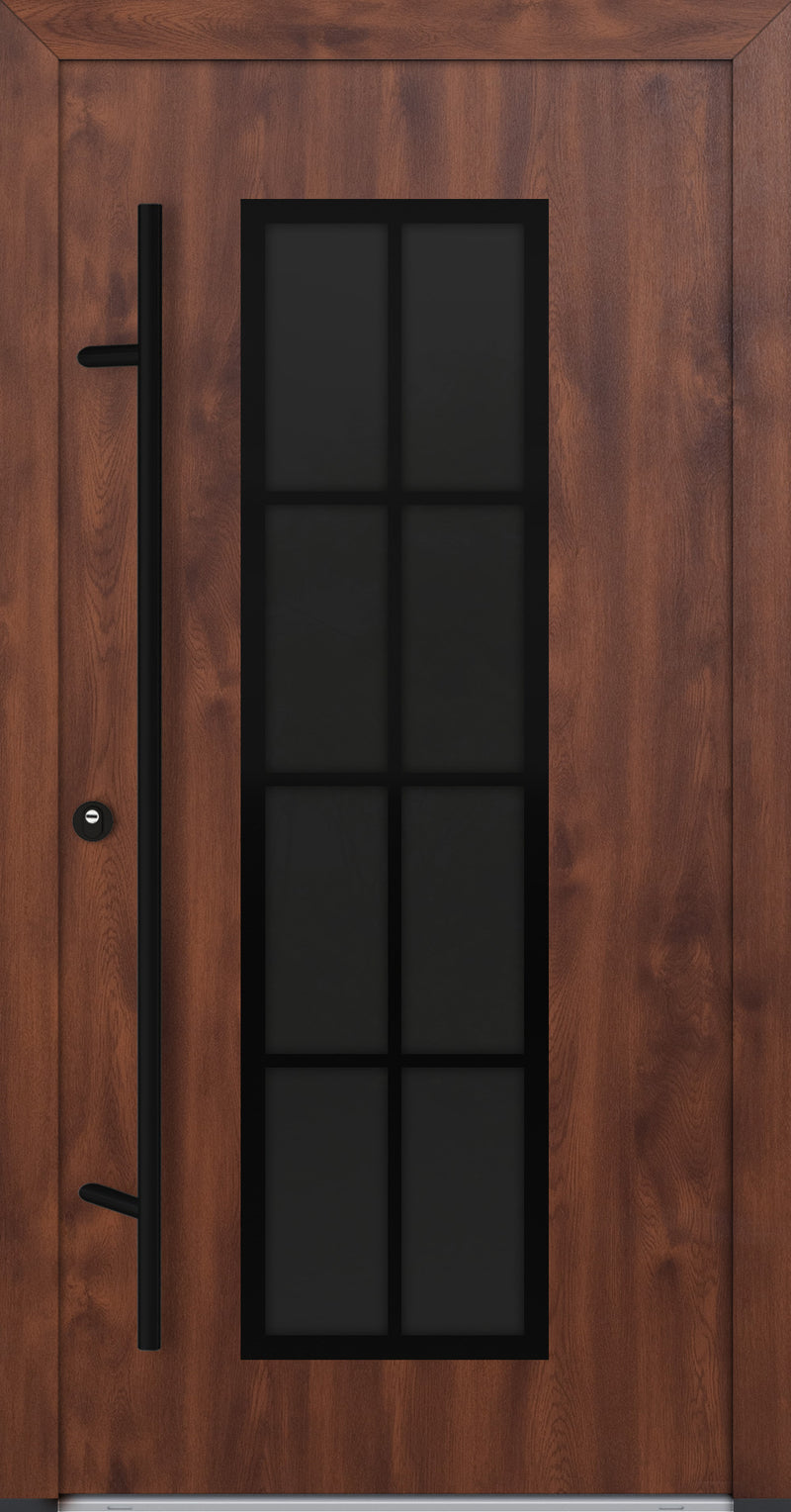 Turenwerke Classic DS68 Design C35 Steel Door - Wood Finish Options - Blackline