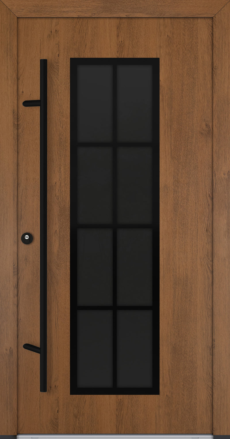 Turenwerke Classic DS68 Design C35 Steel Door - Wood Finish Options - Blackline