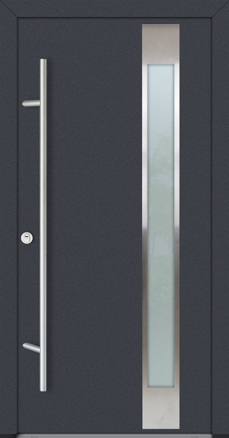 Turenwerke ALU-STEEL DS68 Design 04 Steel Door - Anthracite or White