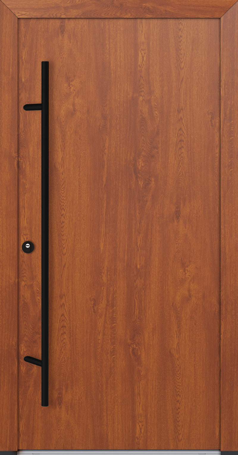 Turenwerke ALU-STEEL DS82 Design 20 Steel Door - Wood Finish Options - Blackline