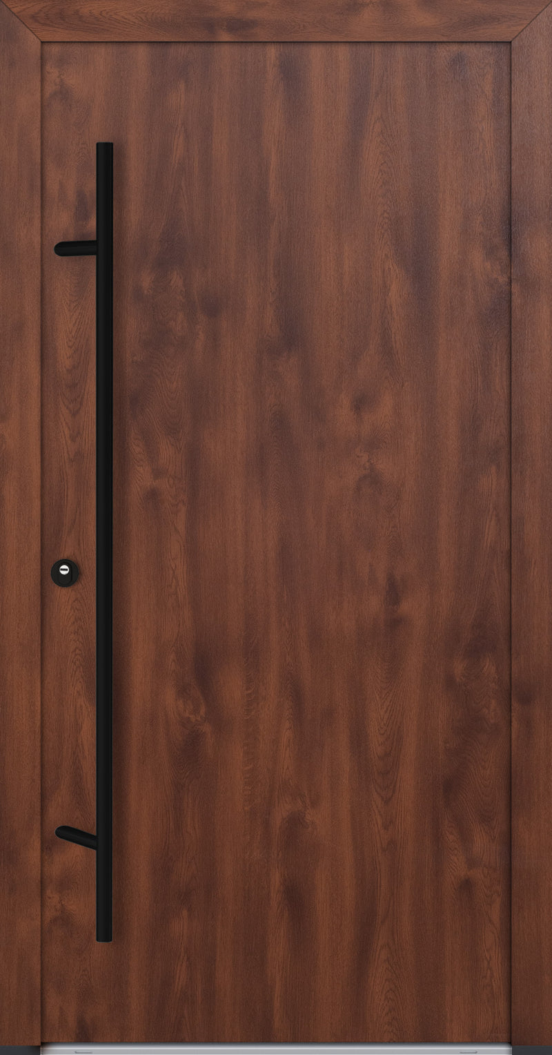 Turenwerke ALU-STEEL DS68 Design 20 Steel Door - Wood Finish Options - Blackline