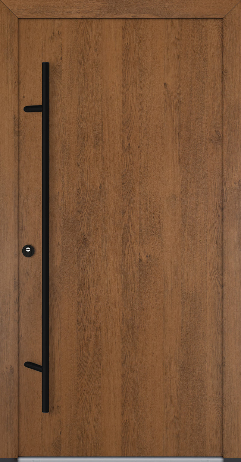 Turenwerke ALU-STEEL DS82 Design 20 Steel Door - Wood Finish Options - Blackline