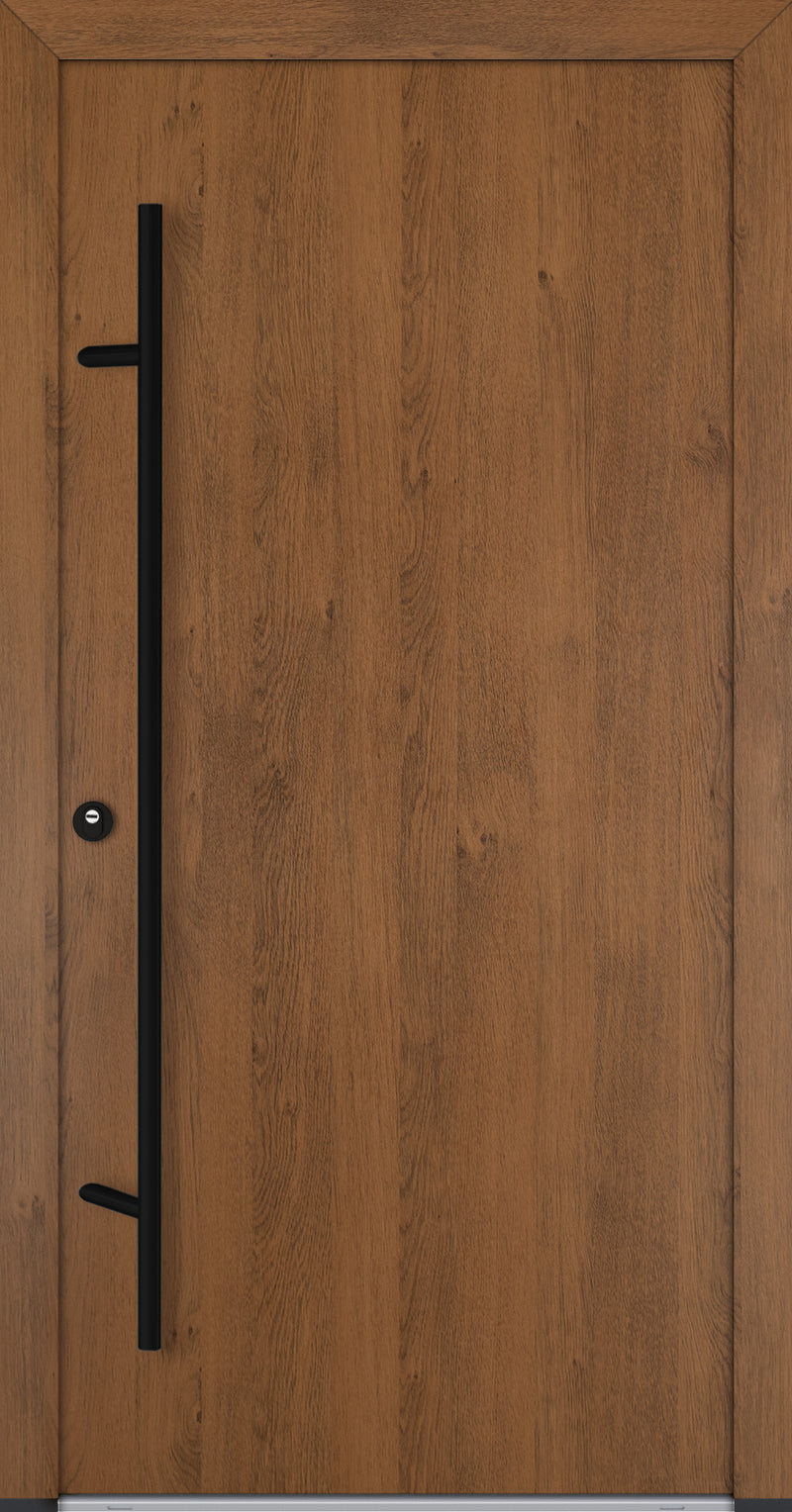 Turenwerke ALU-STEEL DS68 Design 20 Steel Door - Wood Finish Options - Blackline