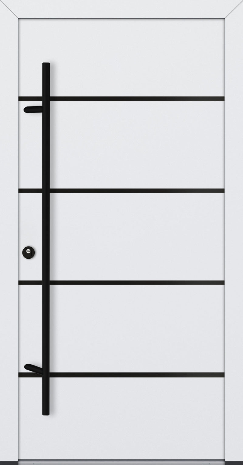 Turenwerke ALU-STEEL DS82 Design 22 Steel Door - Anthracite or White - Blackline