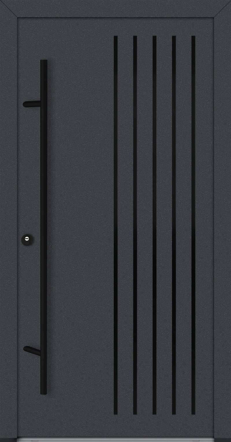 Turenwerke ALU-STEEL DS82 Design 64 Steel Door - Anthracite or White - Blackline