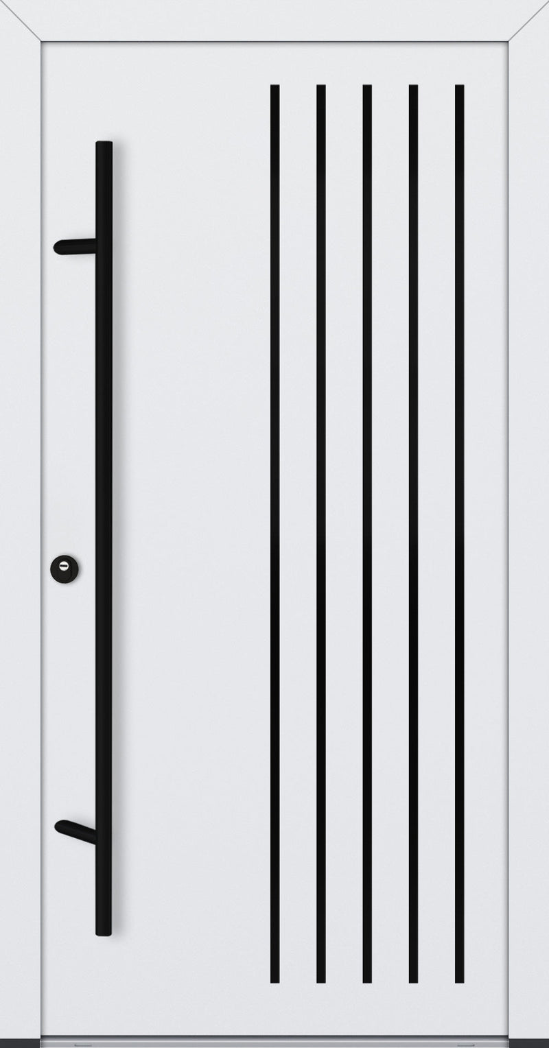 Turenwerke ALU-STEEL DS82 Design 64 Steel Door - Anthracite or White - Blackline