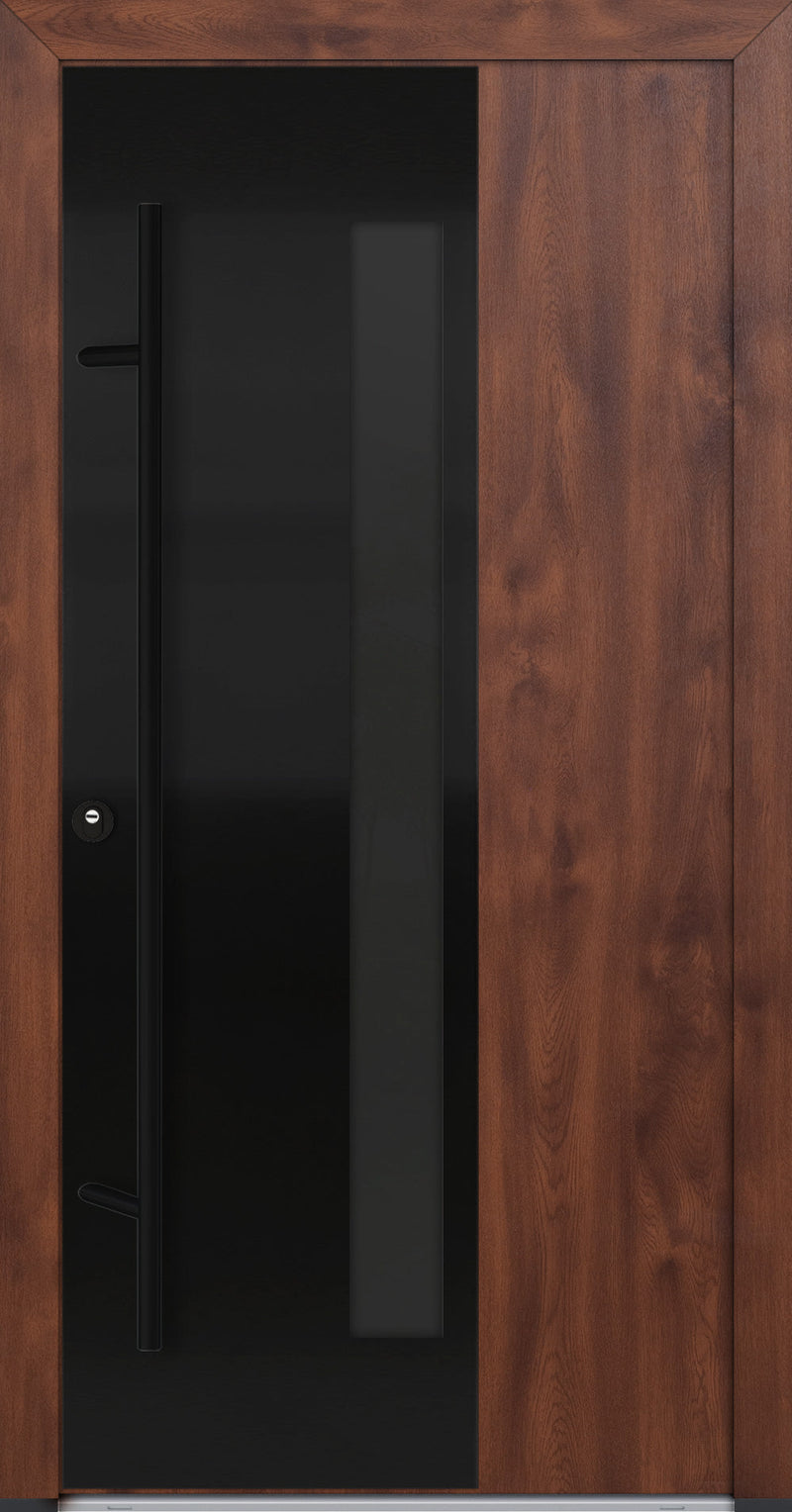 Turenwerke ALU-STEEL DS82 Design 67 Steel Door - Wood Finish Options - Blackline