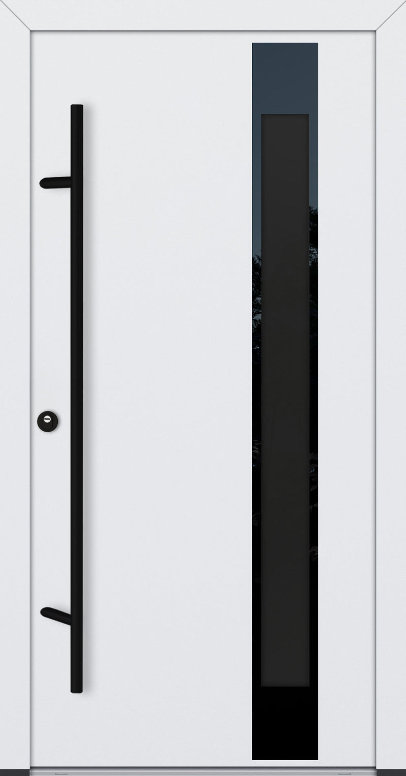 Turenwerke Glassline DS82 Design GLAS24 Steel Door - Anthracite or White - Blackline