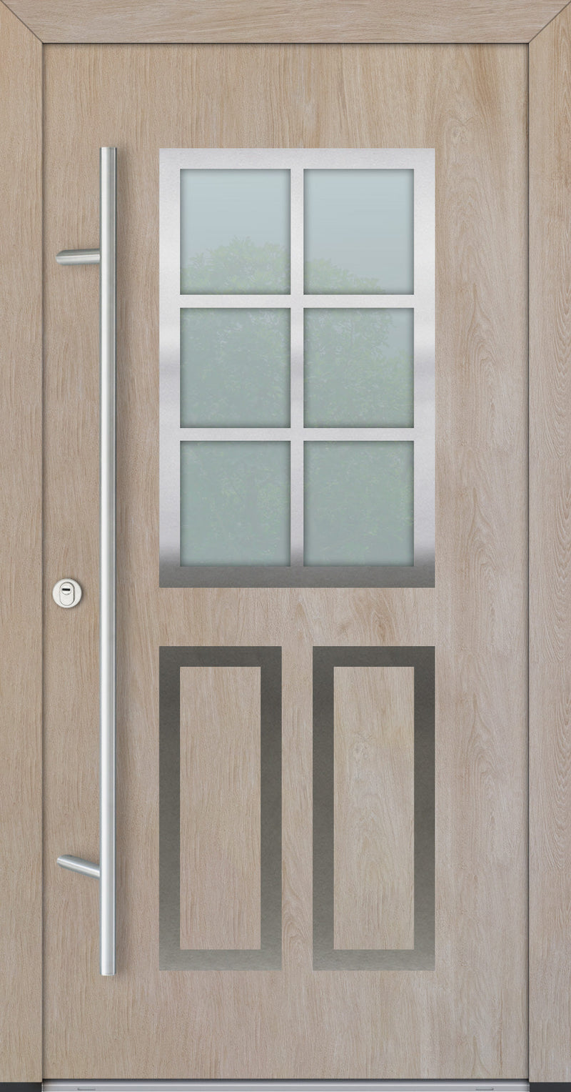 Turenwerke Classic DS82 Design C03 Steel Door - Wood Finish Options