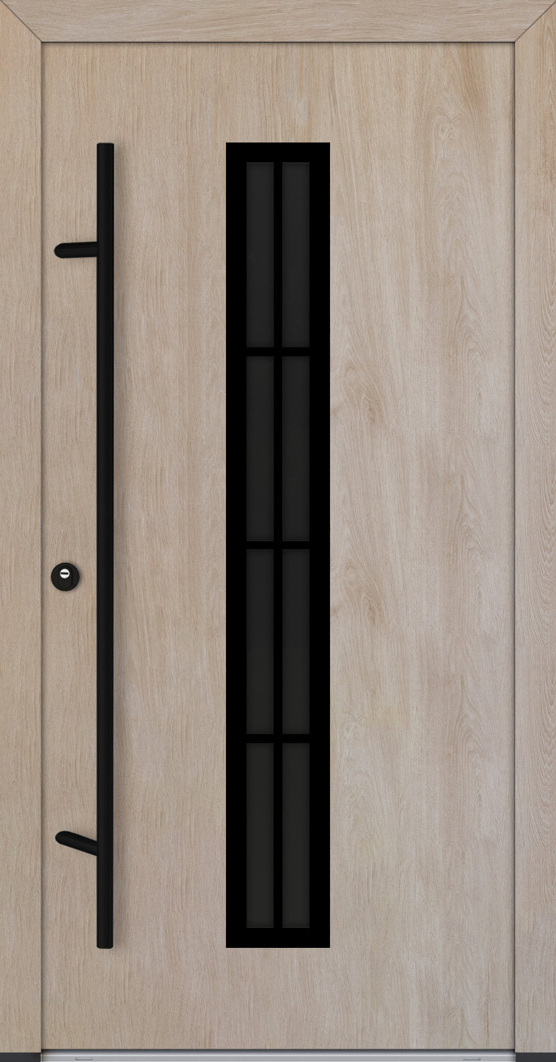 Turenwerke Classic DS68 Design C21 Steel Door - Wood Finish Options - Blackline