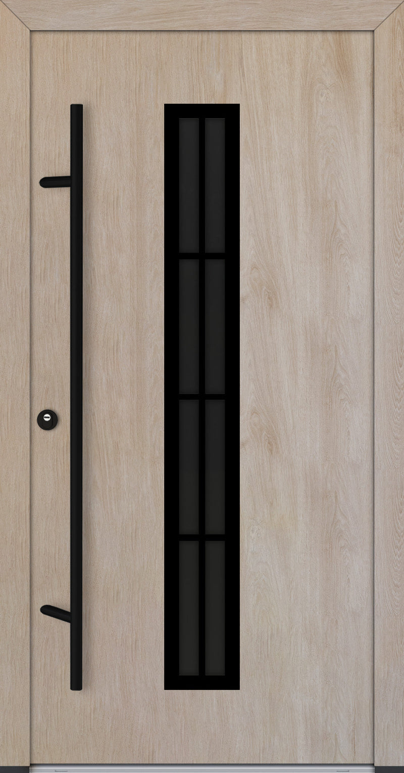 Turenwerke Classic DS82 Design C21 Steel Door - Wood Finish Options - Blackline