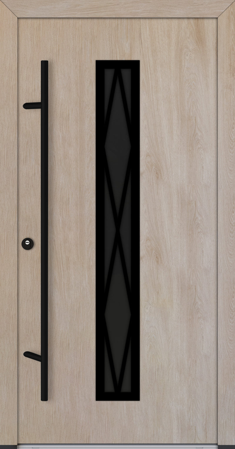 Turenwerke Classic DS68 Design C24 Steel Door - Wood Finish Options - Blackline