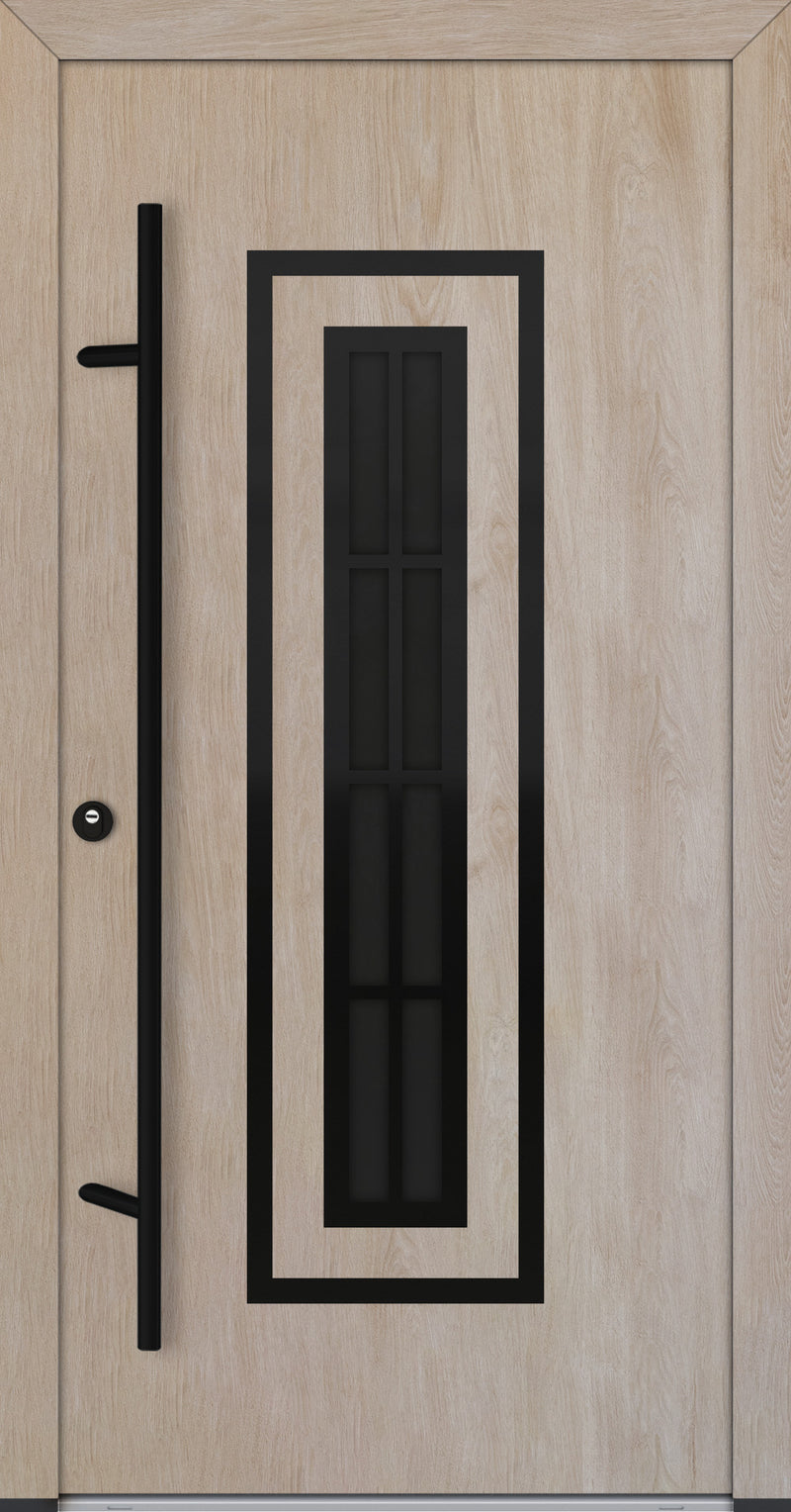 Turenwerke Classic DS68 Design C33 Steel Door - Wood Finish Options - Blackline