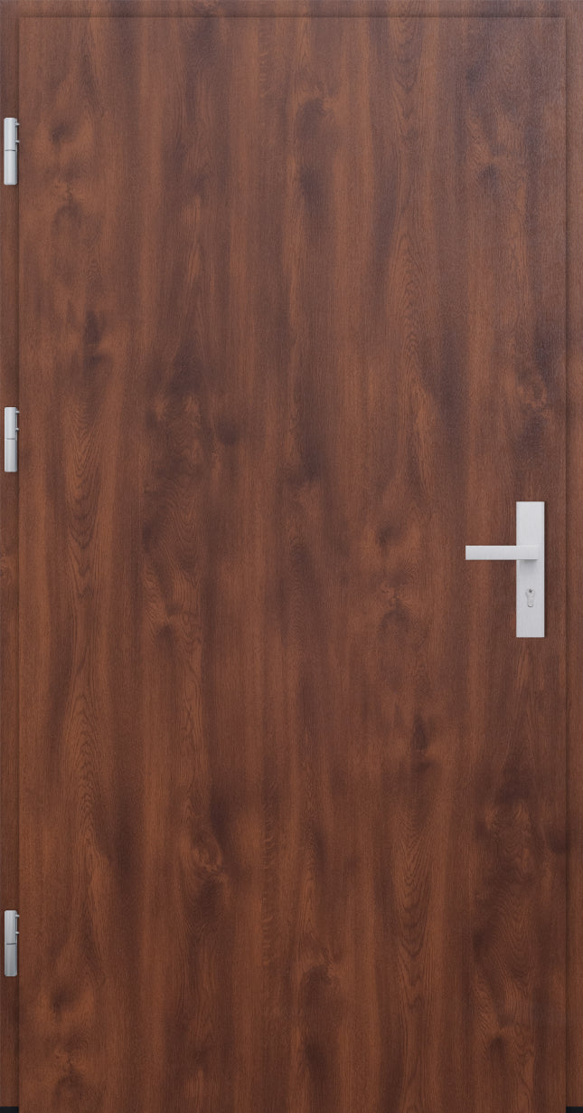 Turenwerke DS82 Design 00 Steel Door - Walnut