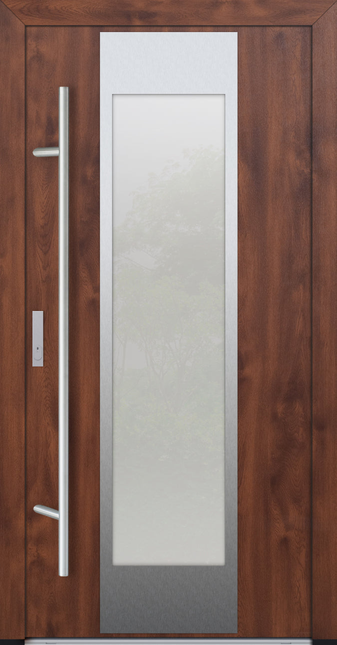 Turenwerke DS82 Design 08 Steel Door - Walnut