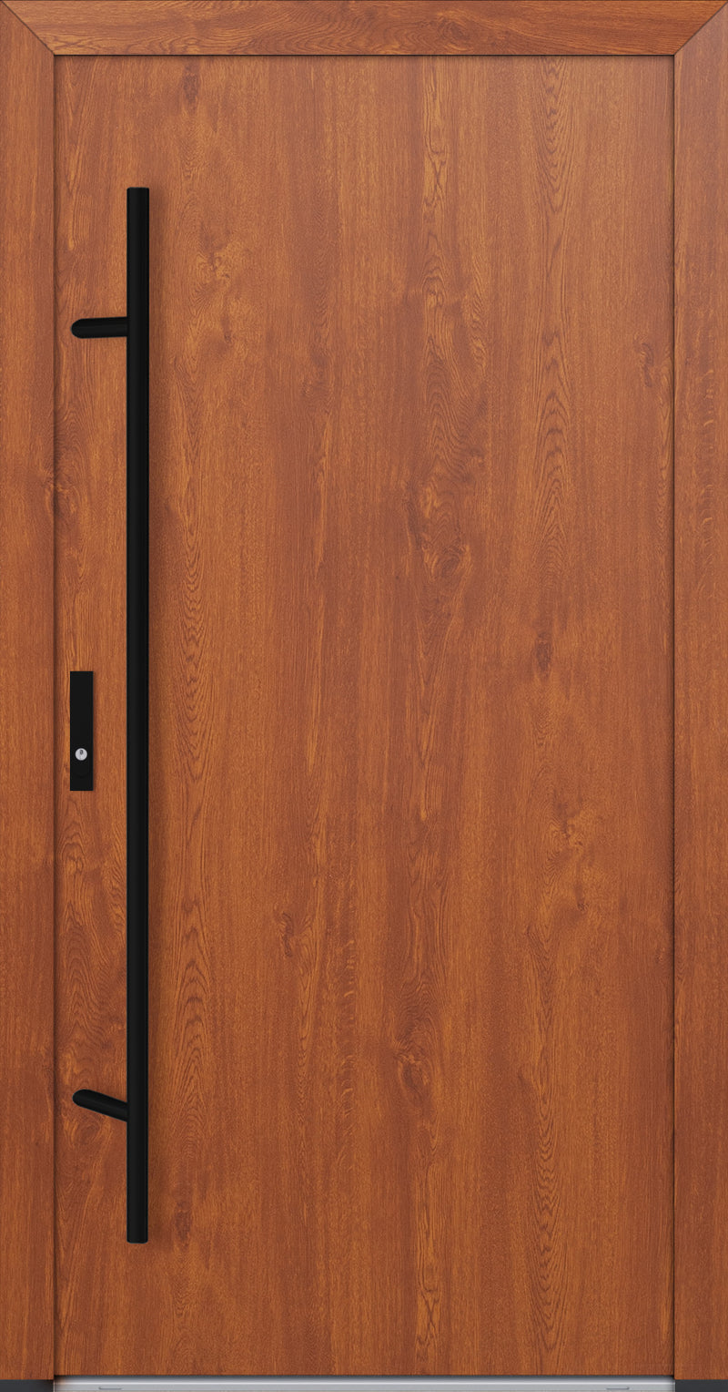 Turenwerke DS82 Design 00 Steel Door - Golden Oak - Blackline