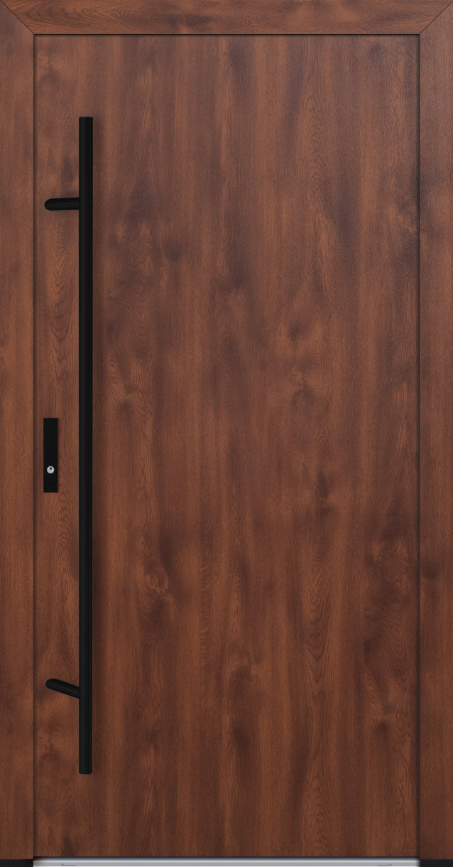 Turenwerke DS82 Design 20 Steel Door - Walnut - Blackline