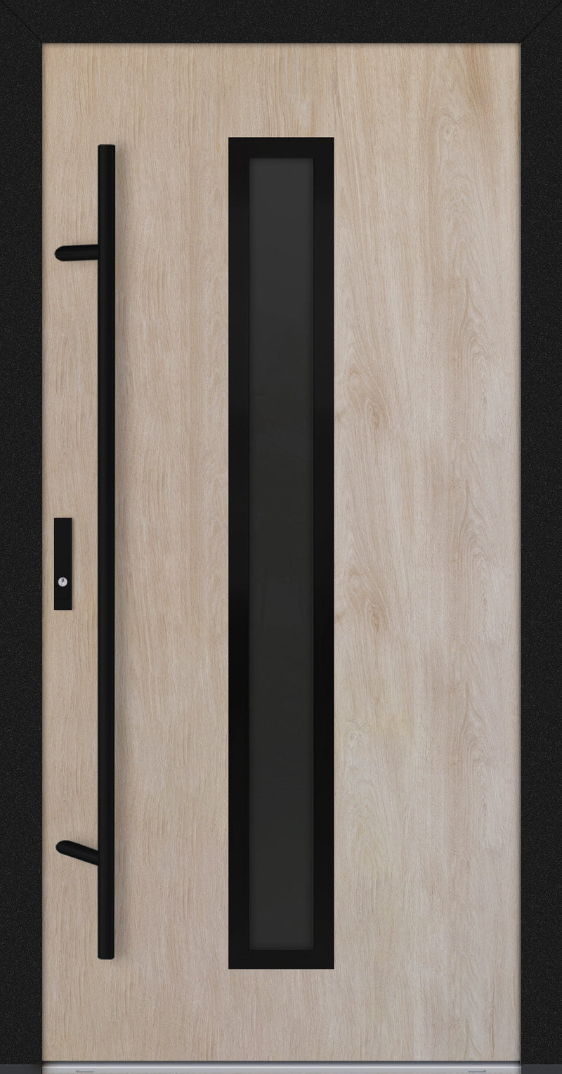 Turenwerke DS82 Design 21 Steel Door - Turner Oak - Blackline