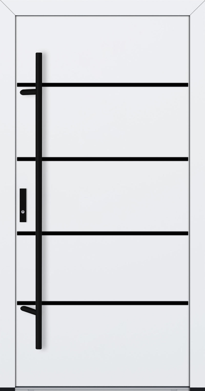 Turenwerke DS82 Design 22 Steel Door - White - Blackline