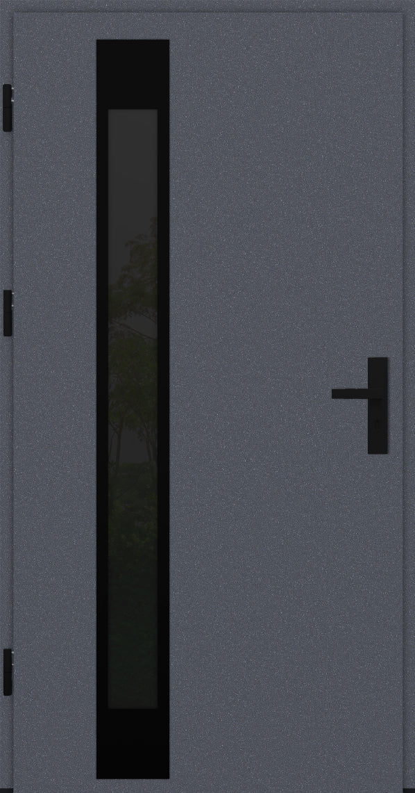 Turenwerke DS82 Design 24 Steel Door - Anthracite - Blackline