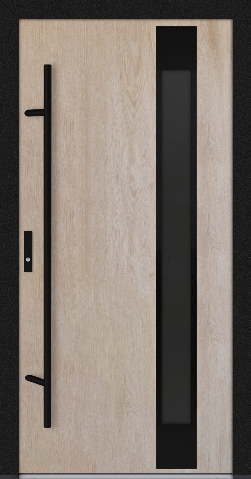 Turenwerke DS82 Design 24 Steel Door - Turner Oak - Blackline