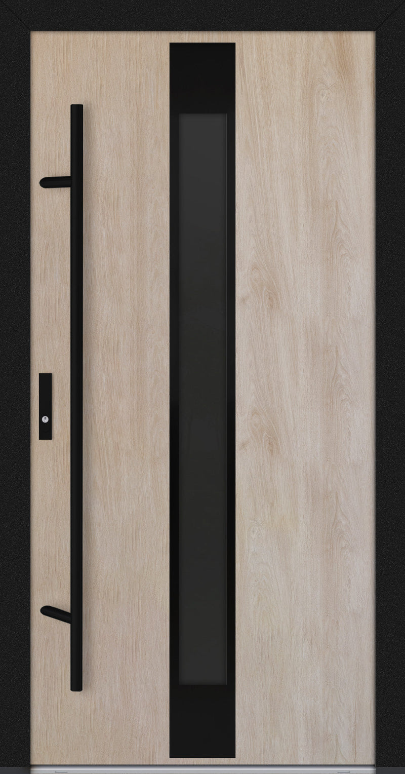 Turenwerke DS82 Design 25 Steel Door - Turner Oak - Blackline