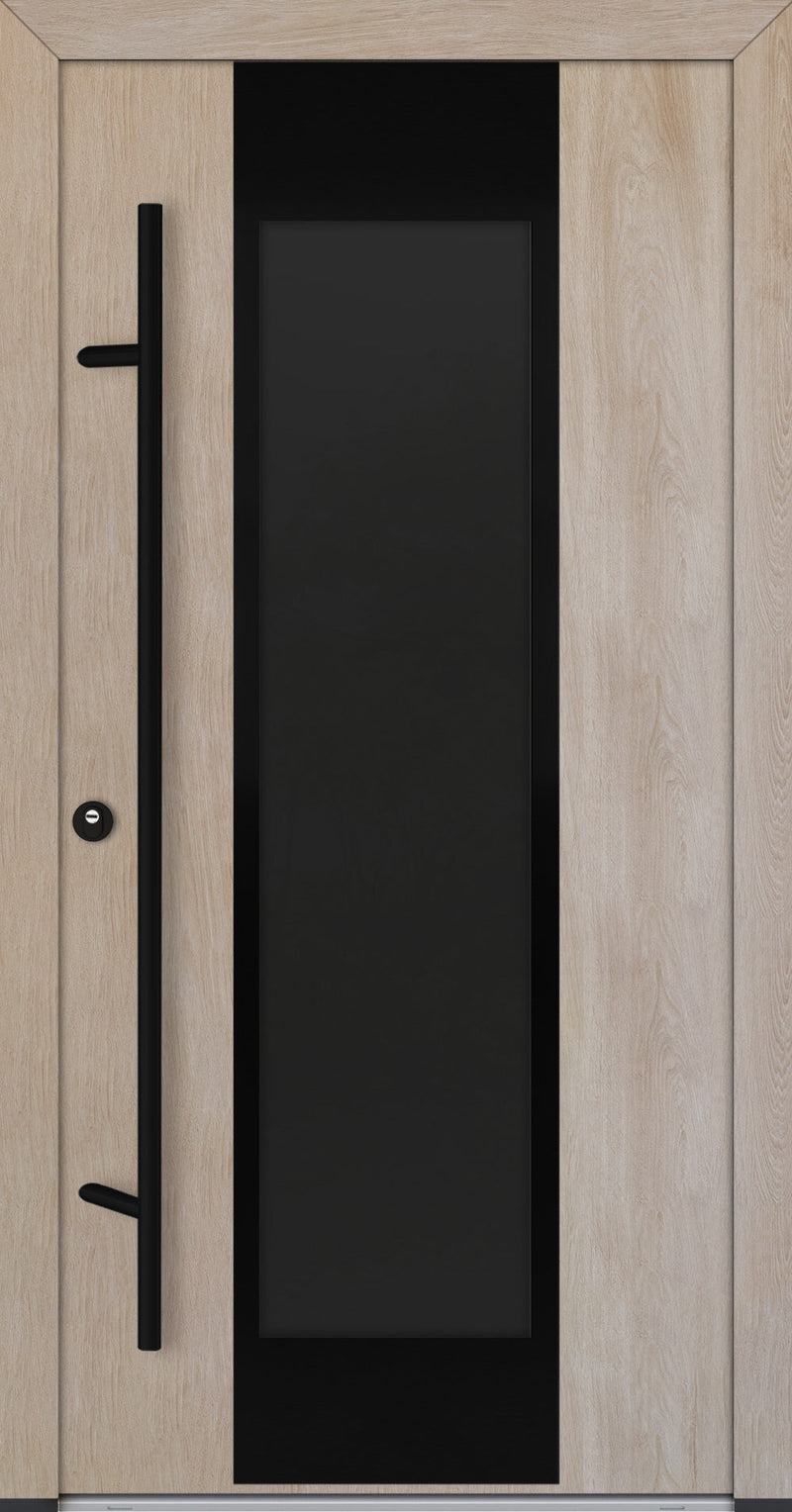 Turenwerke ALU-STEEL DS82 Design 28 Steel Door - Wood Finish Options - Blackline