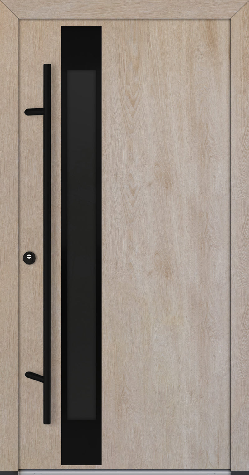 Turenwerke ALU-STEEL DS68 Design 34 Steel Door - Wood Finish Options - Blackline