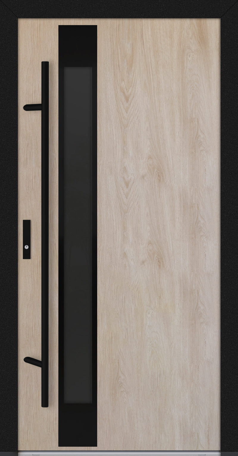 Turenwerke DS82 Design 34 Steel Door - Turner Oak - Blackline