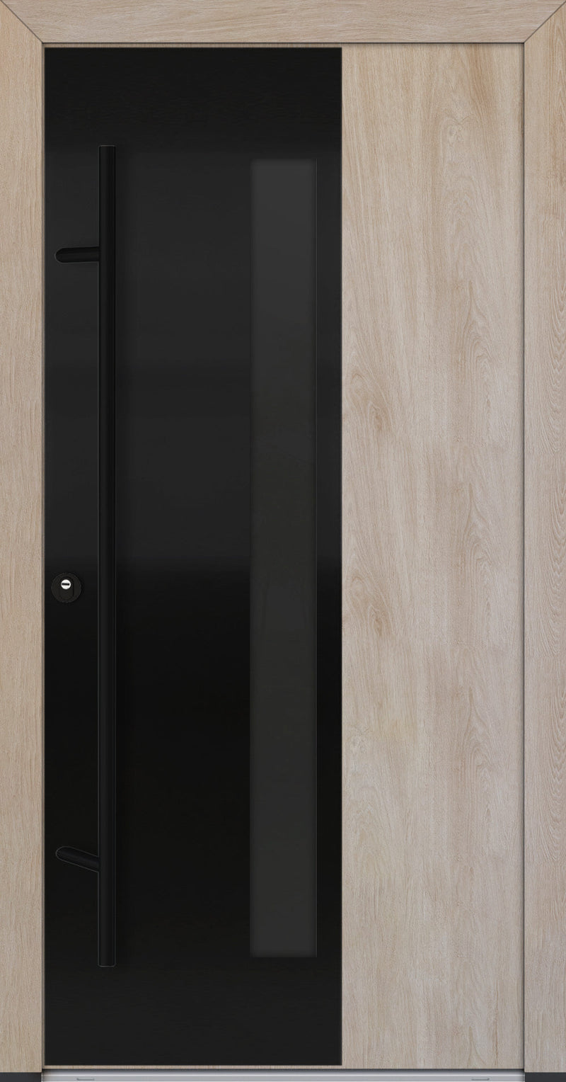 Turenwerke ALU-STEEL DS82 Design 67 Steel Door - Wood Finish Options - Blackline