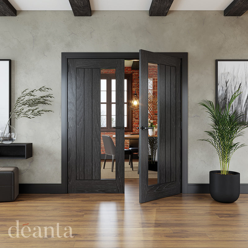 Deanta Ely Brushed Black Oak Glazed 1SL FSC