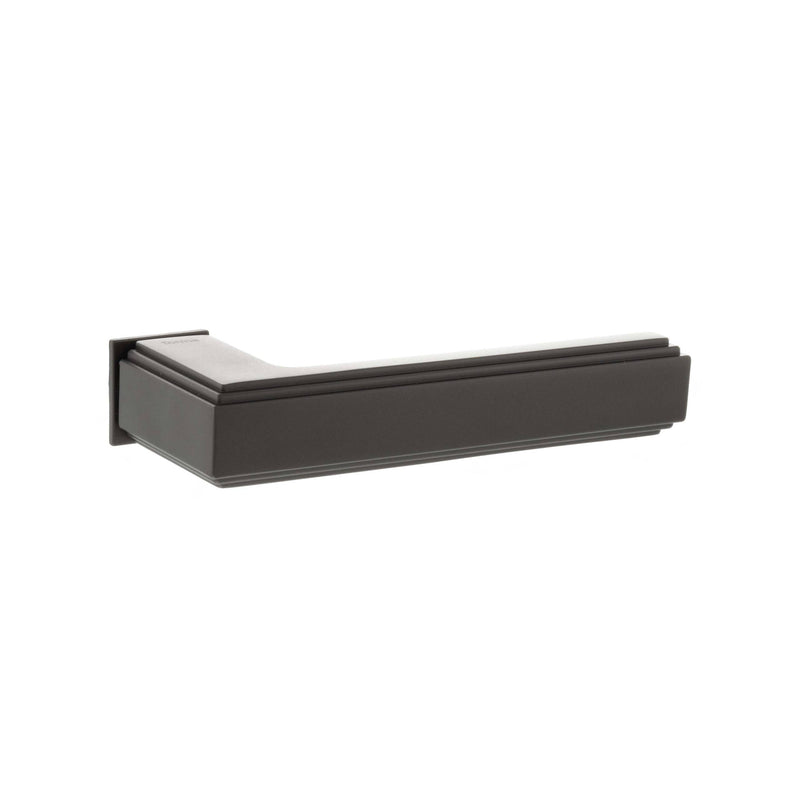 Forme Alila Lever Door Handle on Concealed Square Rose - Urban Dark Bronze