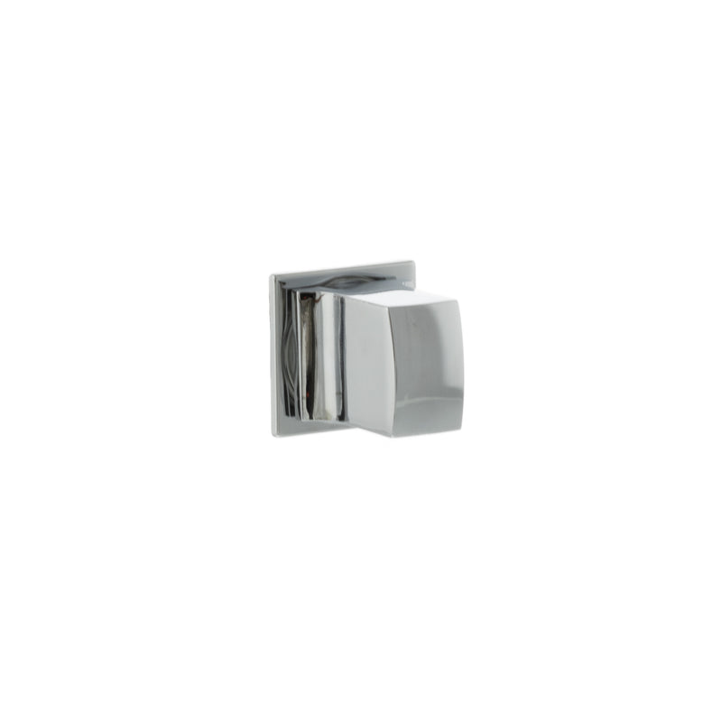 Forme Concealed Rose WC Turn Square - Polished Chrome