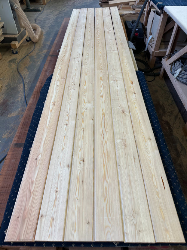 Joinery Siberian Larch V-Groove Cladding