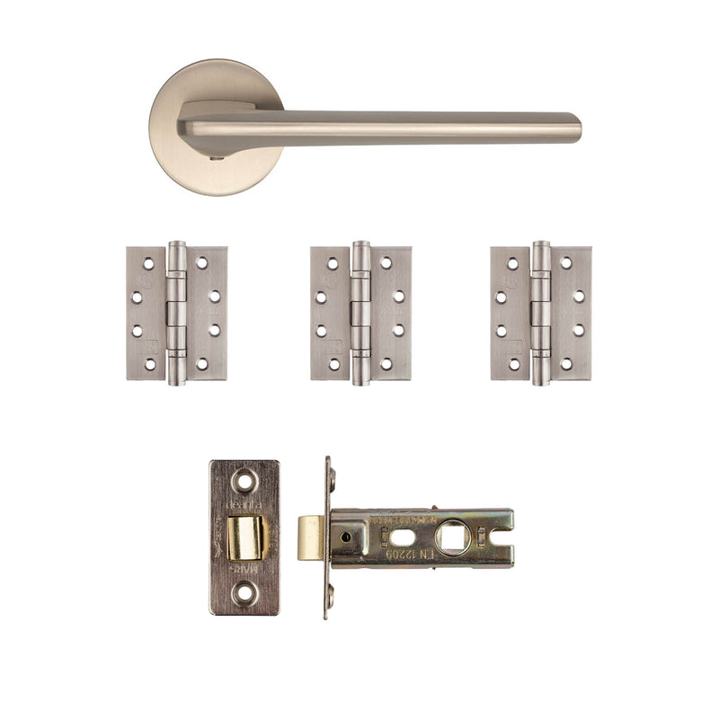 Deanta Ithaca Latch Kit Satin Nickel