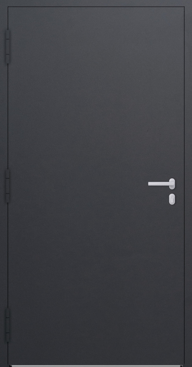 Turenwerke P90 Design 00 Aluminium Door - Anthracite DB703