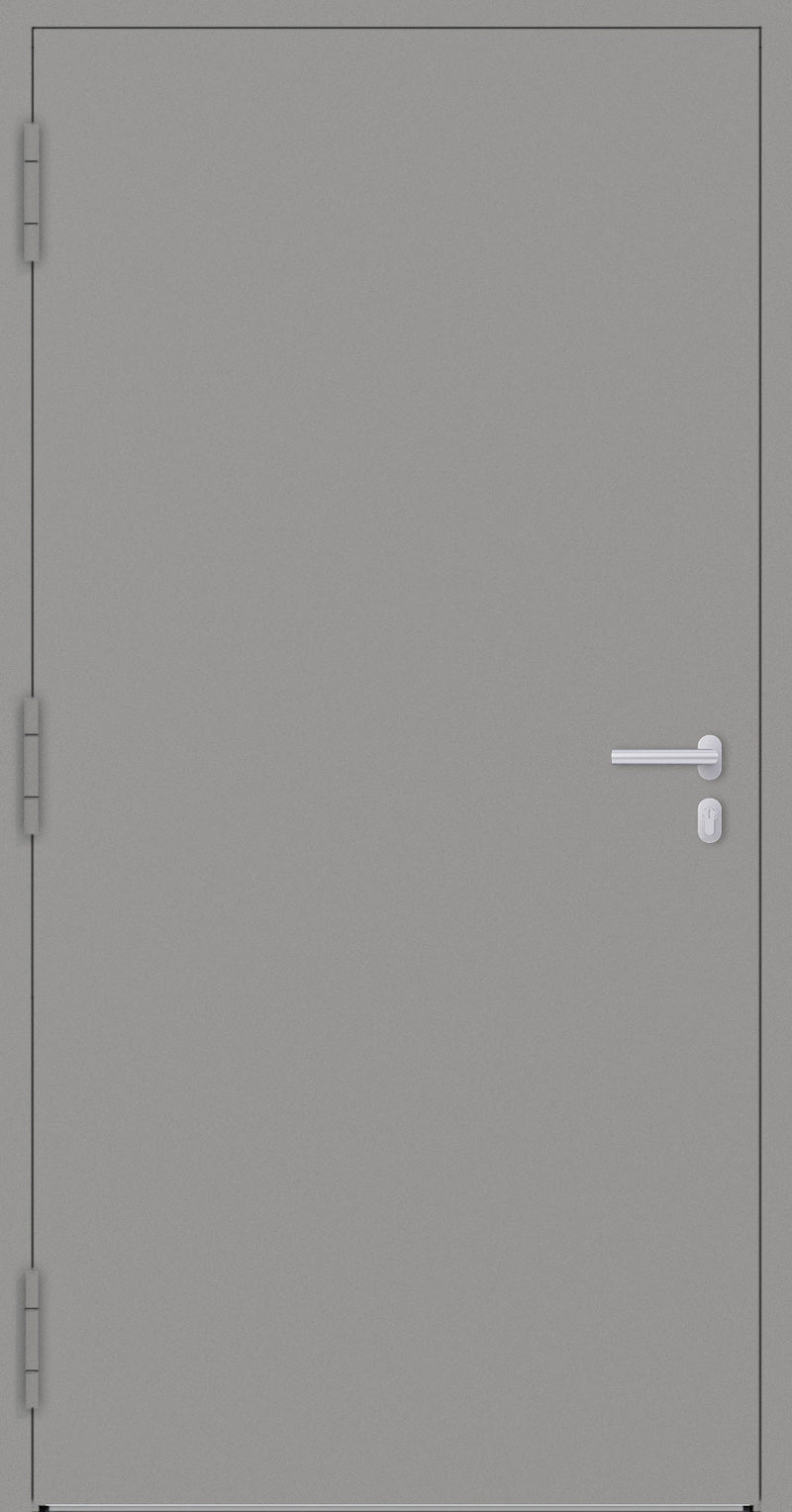 Turenwerke SL75 Design 00 Aluminium Door - Grey RAL9007