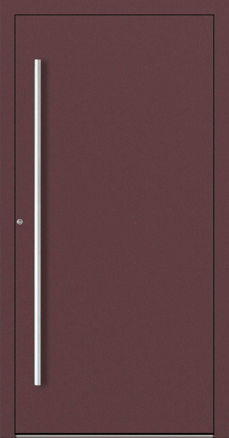 Turenwerke P90 Design 00 Aluminium Door - Rotbraun RAL3005