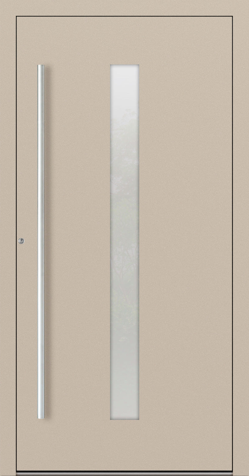 Turenwerke P90 Design 01 Aluminium Door - Ivory RAL1015