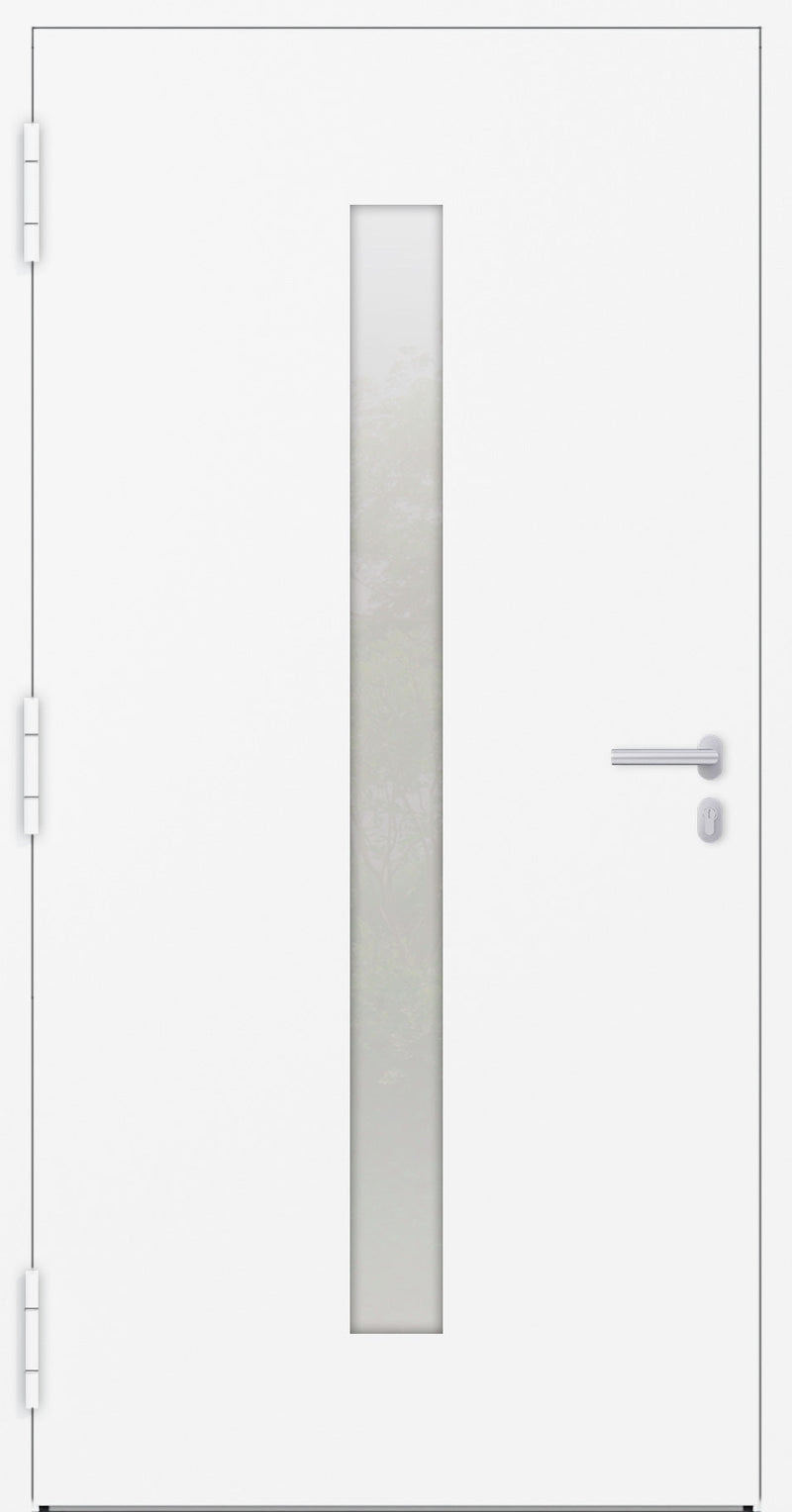 Turenwerke P90 Design 01 Aluminium Door - Grey/White