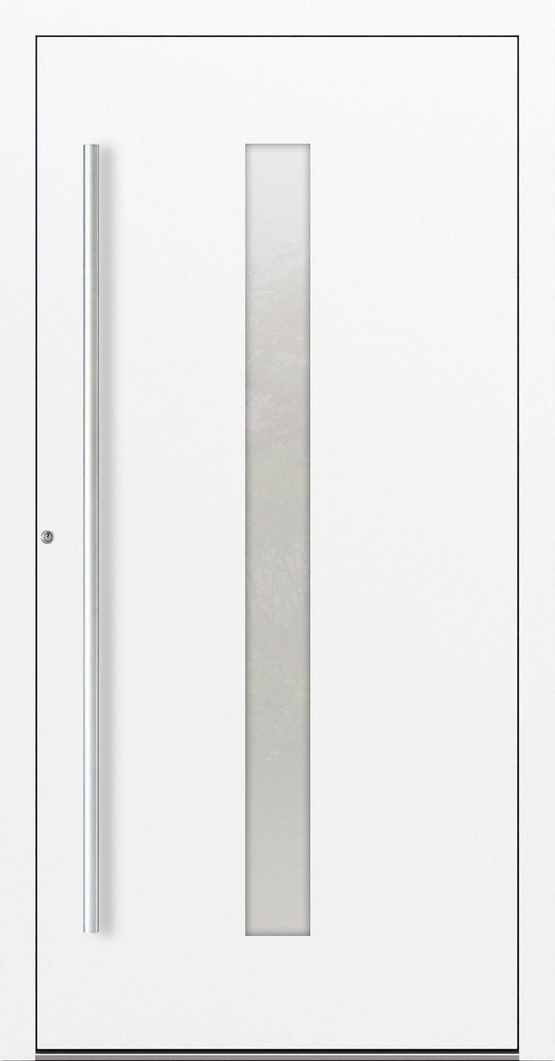 Turenwerke SL75 Design 01 Aluminium Door - White RAL9016