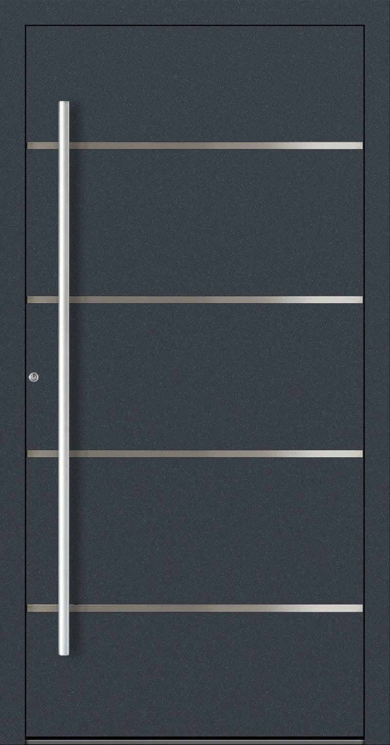 Turenwerke SL75 Design 02 Aluminium Door - Anthracite RAL7016