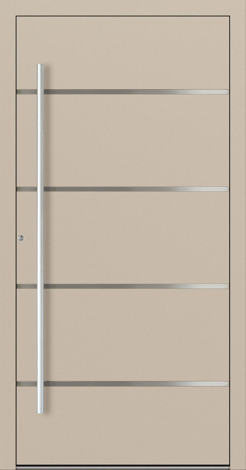 Turenwerke P90 Design 02 Aluminium Door - Ivory RAL1015