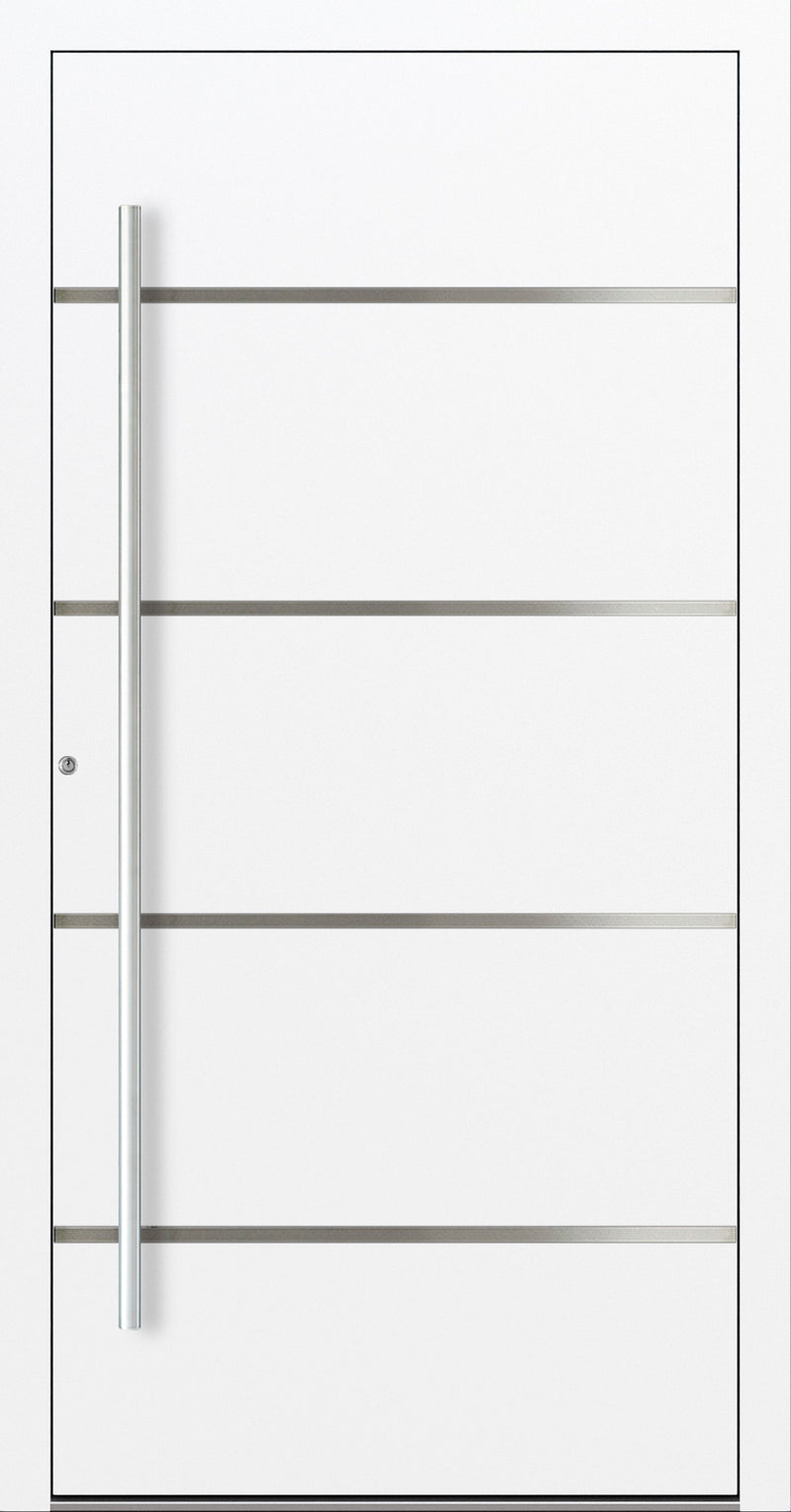 Turenwerke P90 Design 02 Aluminium Door - White RAL9016