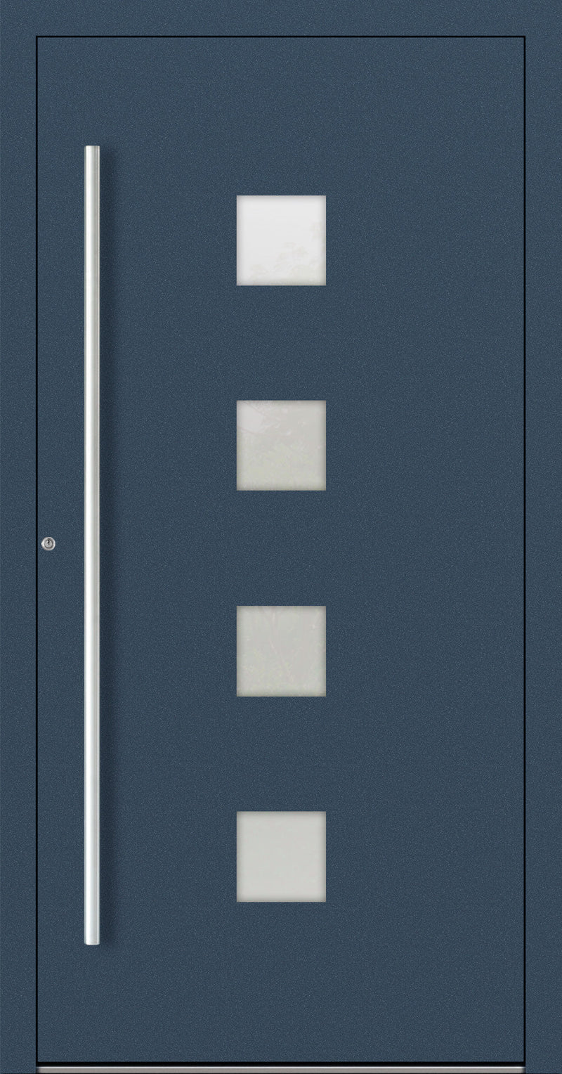 Turenwerke P90 Design 03 Aluminium Door - Dark Blue RAL5003