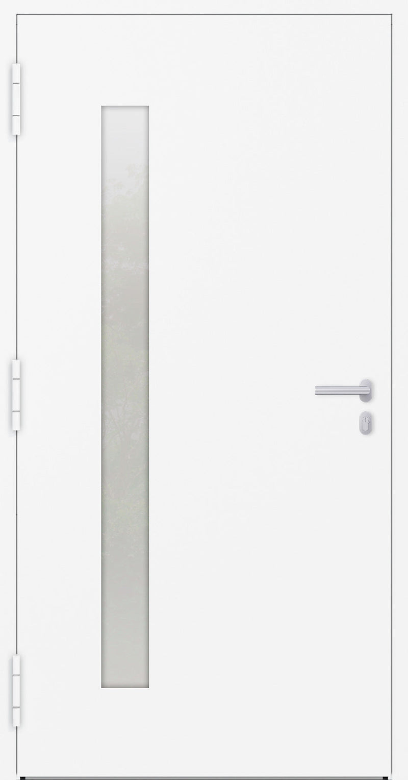 Turenwerke SL75 Design 04 Aluminium Door - Anthracite White