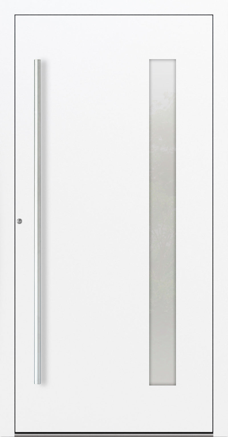 Turenwerke P90 Design 04 Aluminium Door - White RAL9016