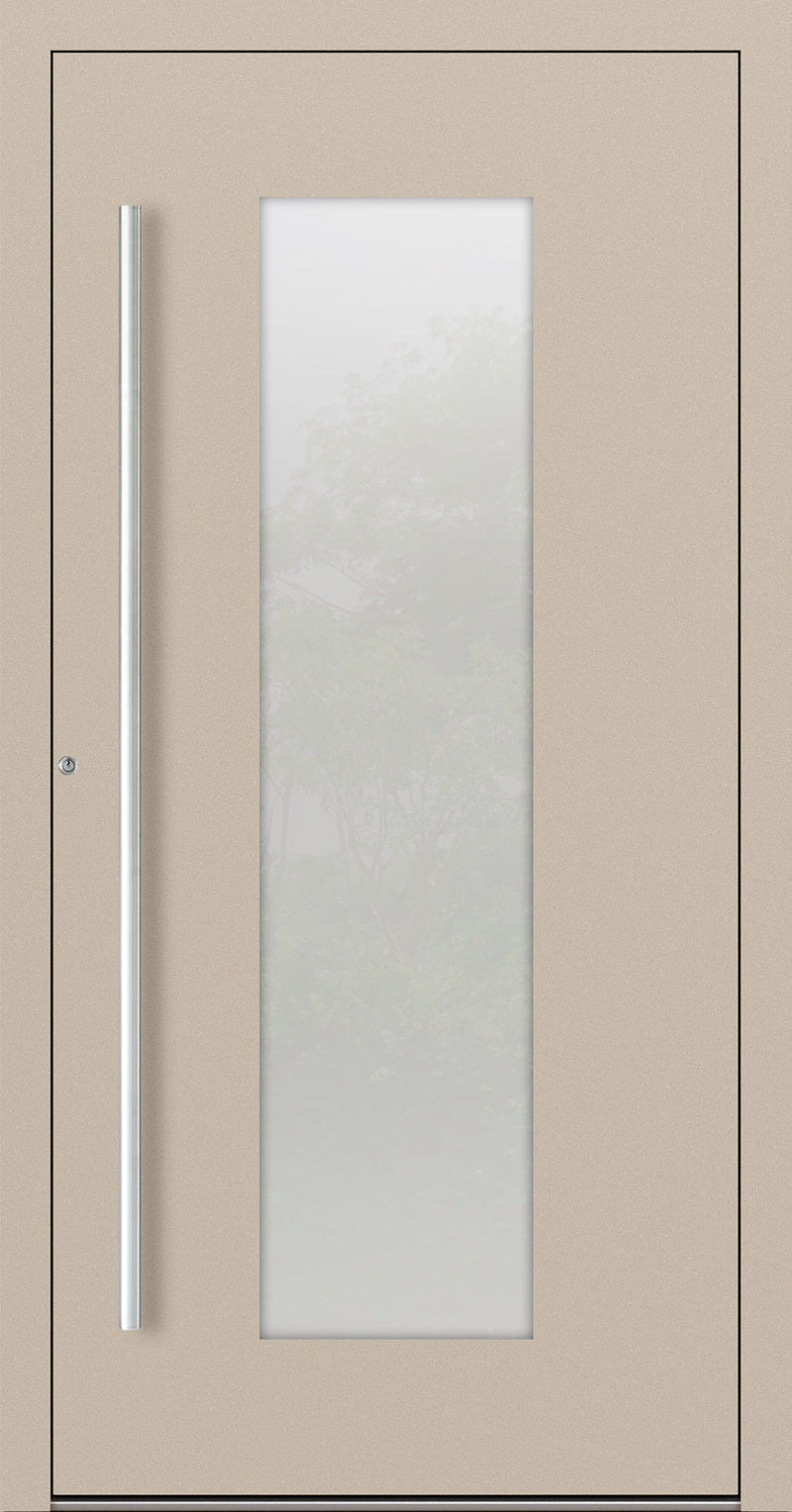 Turenwerke P90 Design 08 Aluminium Door - Ivory RAL1015