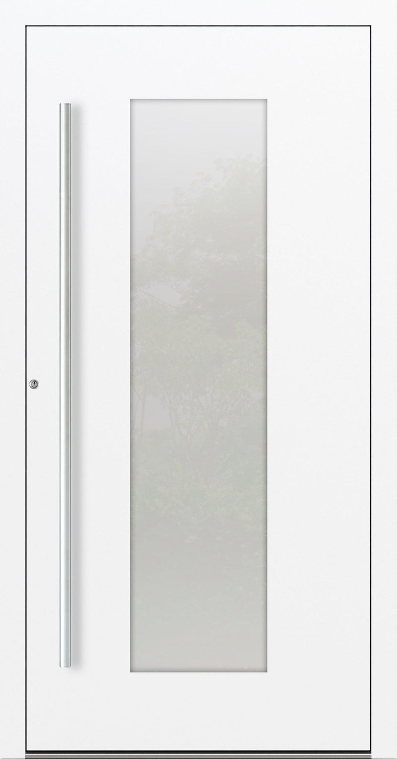 Turenwerke P90 Design 08 Aluminium Door - White RAL9016